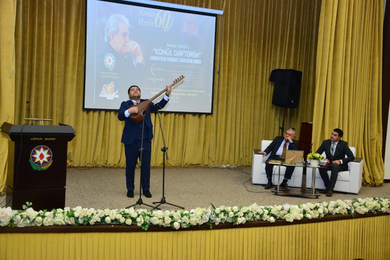 Ağstafada Nəvai Mətinin 60 illik yubileyi qeyd olundu - FOTOLAR